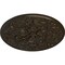 Ekena Millwork Baile Ceiling Medallion (Fits Canopies up to 6"), 31 1/4"OD x 2 1/4"P, Stone Hearth Crackle CM31BASHC - alternate 2